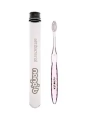 Nano B Silver Pink Antibacterial Toothbrush