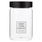 Storage Container Glass Pantry Canister 29 Ounce, Made From Scratch - Pack of 2