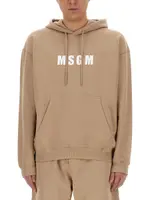 [MSGM] MSGM-Sweatshirt With Logo-Uomo XL