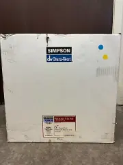 Duravent 6" silver firestop radiation shield part number 9044