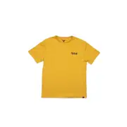 Fallen Footwear Men Rise Cotton Tshirt Regular Fit Rib Collar Yellow
