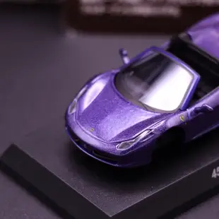 1/64 京商 法拉利 458 Spider 合金車模 老車