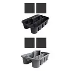 Tool Storage Basket Convenient Multi Compartment Cargo Storage Container