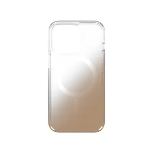Gear4 iPhone 13/13 Pro/13Pro Max D3O Milan Snap 米蘭透明金漸層磁吸款-抗菌軍規頂級軍規(4米)防摔保護殼