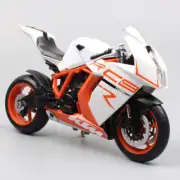 1:10 Scale KTM 1190 RC8 Sport Bike Vehicle Motorcycle Model White Welly Toy Big