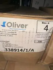 Case Qty Of 200 Oliver Sterilization Sheets