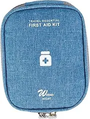 Abbraccia Portable Medicine Storage Bag Travel Medication Organizer Oxford Cloth Compact Empty First Aid Kits First Aid Box for Office