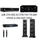 金嗓 CPX-900 A3 3TB+TEV TR-689+FNSD A-350+KEF Q950