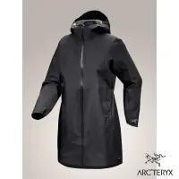 在飛比找momo購物網優惠-【Arcteryx 始祖鳥】女 Salal 防水外套(黑)