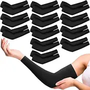Panitay 12 Pairs Eczema Sleeve for Adult Eczema Psoriasis Arm Leg Sleeve for Women Men UV Protection Leg and Arm Wrap for Itch Relief Sports
