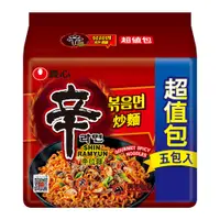 在飛比找PChome24h購物優惠-韓國農心 辛炒麵5入(655g)