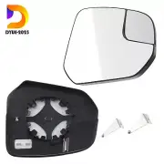 Door Right Side Reversing Mirror Glass with Heated Fit for Transit Connect