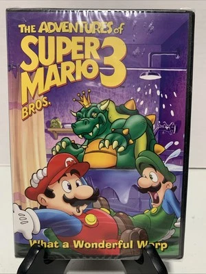 Adventures Of Super Mario Bros. 3: What A Wonderful Warp (DVD) Very Rare NEW