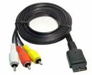 PlayStation PS2 Psx AV To RCA Cable For PlayStation 1 PS1 PS2 PS3 A/v 9Z