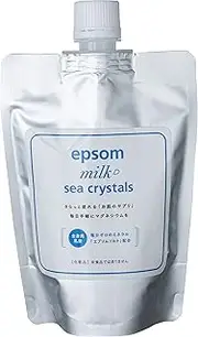 [Sea Crystals] Epsom Milk Smooth Full Body Milky Lotion (Unscented) Formulated with Epsom Salt