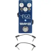 Wampler Mini Ego Compressor Pedal with EBS Patch Cables
