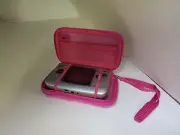 NEW PETZ PINK FURRY CARRYING CASE W/WRIST STRAP FOR NEO GEO POCKET COLOR #M18
