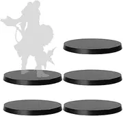 5pcs 100mm Round ABS Model Bases for Wargames Table Games MB11100-5