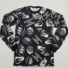 Assholes*s Live Forever Long Sleeve Tee Grim Reaper Graphic Mens Black Shirt S