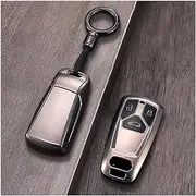 Car Key Shell Case for Audi A4 B9 A5 A6 8S 8W Q5 Q7 4M S5 S7 TT TPU Car Key Case Full Cover Shell Protector Fob Keyless(B Set 1)