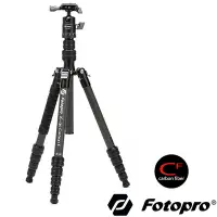 在飛比找Yahoo奇摩購物中心優惠-FOTOPRO 富圖寶 X-GO Carbon E 專業輕巧