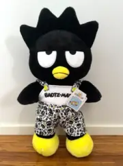 Build-A-Bear Sanrio Bad Badtz-Maru Black Penguin matching Overalls - BNWT 2024