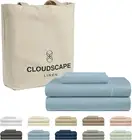 100% Egyptian Cotton Sheets Twin Size, 3 Pieces Luxury Bedding Set, 1000 Thread