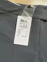 NWT Golfino Ladies Premium Techno Stretch Trousers 1369924 860 Gray Sz 8 10 NEW