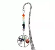 Healing Crystals Chakra Tree of Life Bookmark
