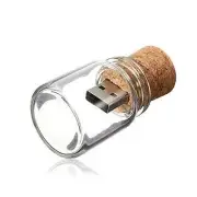USB Memory Stick 64GB 512G USB Sticks Glass Drift Bottle USB 2.0 Flash Drive