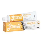 6 * Grants Of Australia Natural Toothpaste Propolis with Mint 110g
