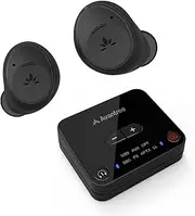 Avantree Ace T40 (HT4130) True Wireless Earbuds for TV Listening Watching, Bluetooth 5.2 Headphones with Transmitter for Optical, AUX, RCA Ported Television, aptX Adaptive, 10H Rechargeable Earphones