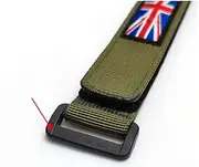 [London Craftwork] Velcro Holding Strap for Brompton Folding Bike Frame
