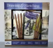 NEW Sealed Drawing & Sketching: A Deluxe Kit For The Beginning Artist