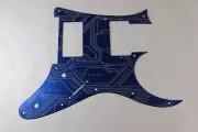 Blue Circuit Board Anodized Aluminum pickguard fits Ibanez (tm) RG550 Jem RG HXH