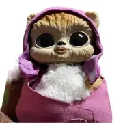 Disney Star Wars Galactic Pals Endor Ewok Plush Toy Pink Satchel Mattel NEW Gift