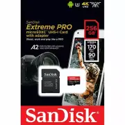 SanDisk Micro SD Extreme Pro 256GB Memory Card Dash Action GoPro 4K 170MB/s A2