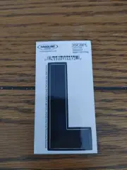 Hardline Self Adhesive Letter L Glossy Laminate 3 In Super Stick