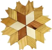 Wooden trivet Trivet wood Kitchen decor accessory Kitchen pot Kitchen mat