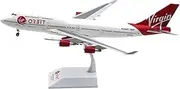 Pre-Built Model Aircraft 35CM Scale Civilian Aircraft Model 1/200 for Virgin Orbit for Boeing B747-400 N744VG Detailed Airliner Airplane Miniature Airplane Model