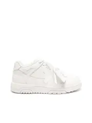 Off White Lowtop Sneakers With Arrows Motif