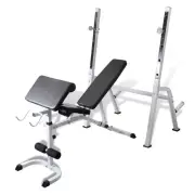 Multi-exercise Workout Bench Home Gym Fitness Equipment Strength Training 90364