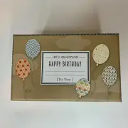 Demdaco Keepsake Birthday Box: Let's Celebrate You Welcome to the World Baby