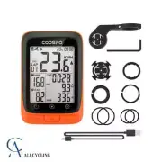 Bike Computer GPS Wireless Bicycle Odometer Speedometer 2.4inch Bluetooth5.0ANT+
