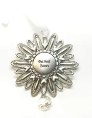 Get Well Soon Sunshine Ornament - 4 inches