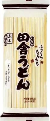 Itsuki Inaka Udon 500g 五木 田舎うどん Japanese Countryside Mochi Style Noodle Ramen