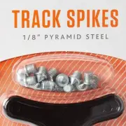 Sof Sole Replacement 1/8" Steel Track Pyramid Spikes for Running Shoes