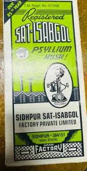 Sat Isabgol Psyllium Husk Telephone 200 gm For Constipation