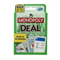 在飛比找Yahoo!奇摩拍賣優惠-英文版 紙牌遊戲 桌游 MONOPOLY DEAL 大富翁地