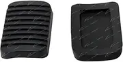 Brake & Clutch Pedal Rubber Pads for Toyota Landcruiser 40 Series BJ40 FJ40 FJ45 FJ55 HJ45 4cyl 3.0L B 6cyl 3.6L H 3.9L F 4.2L 2F 1969 1970 1971 1972 1973 1974 1975 1976 1977 1978 1979
